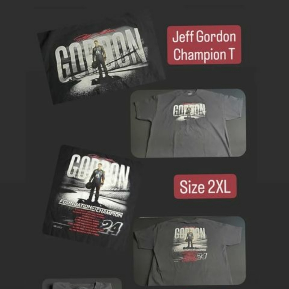 Jeff Gordon champion T shirt